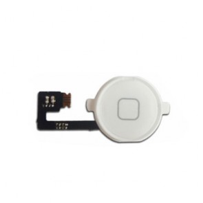 iPhone 4 4G Home Button with Flex Cable Assembly White